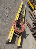 Ladder and jack hammer