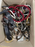 Box w/ watches and jewelry