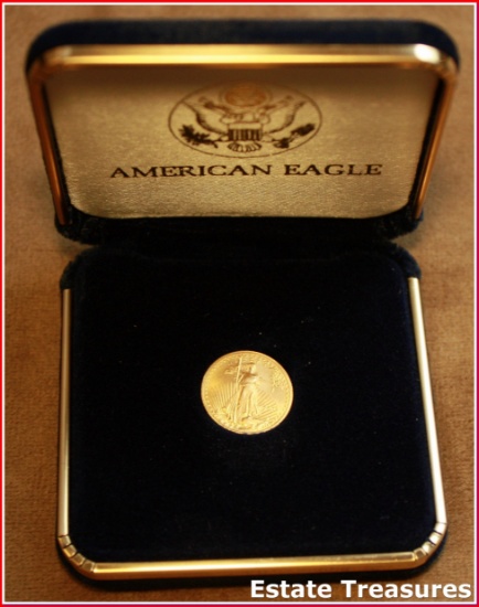 2004 American Eagle Gold Coin 1/10 Oz. Fine Gold $5