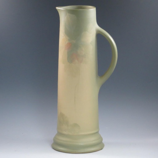 Owens Pottery Floral Tankard