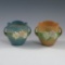 Roseville Cosmos Vases (2)