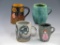 Pottery Mugs (4)