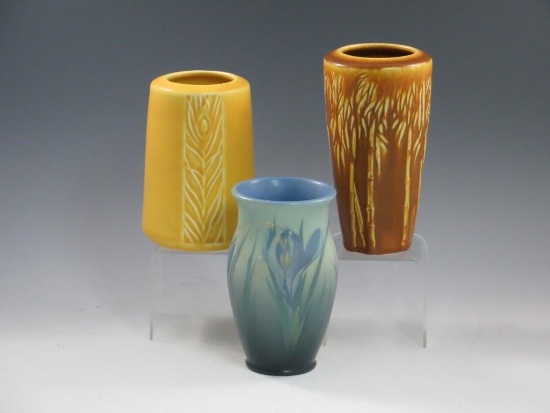 Rookwood Vase Group Lot (3)