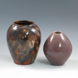 Brush Vase & Pottery Vase - Excellent