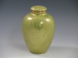 Owen Opalescent Pottery Urn