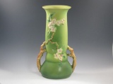 Roseville Apple Blossom Floor Vase