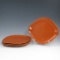 Roseville Raymor Plates (4)