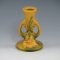 Roseville Peony Candleholder - Mint