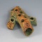 Weller Log Flower Frog - Mint