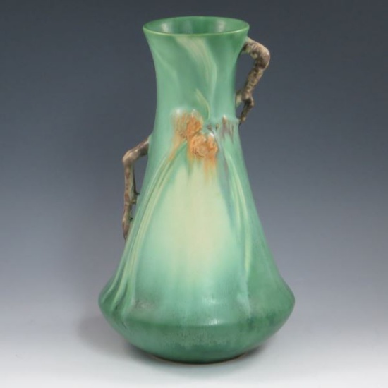 Roseville Pine Cone Vase - Mint