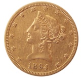 1894 U.S. LIBERTY HEAD $10 GOLD COIN