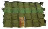 4 BANDOLEERS of .30 CALIBER CARBINE AMMO