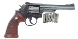 S&W 53-2 .22 REMINGTON JET MAGNUM (WITH 6 .22 RF STEEL INSERTS) DOUBLE ACTION REVOLVER