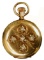 LADIES 14KT YELLOW GOLD ELGIN DOUBLE HUNTING CASE POCKET WATCH