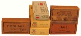 AMMO .45 ACP - 6 BOXES of 50 EACH, MISC MANUFACTURERS