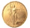 US $20 1927 ST. GAUDEN'S GOLD COIN