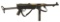 STEYR-DAIMLER-PUCH, A.G. WERK STEYR, AUSTRIA. GERMAN MP40 9mm FULLY AUTOMATIC SUBMACHINE GUN