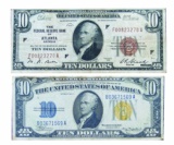 US $10 NOTES - SILVER CERTIFICATE