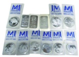 SILVER 1 OUNCE ROUNDS & BARS