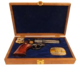 S&W 586-2 GEORGIA BUREAU of INVESTIGATION (GBI) COMMERATIVE (1937-1987) DOUBLE ACTION REVOLVER