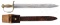 FINE & RARE CONFEDERATE CATHERINE'S FURNACE NAVAL CUTLASS IN ORIGINAL