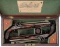SPECTACULAR PAIR OF CASED JOSEPH MANTON FLINTLOCK DUELING PISTOLS.