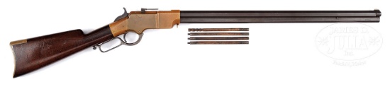 RARE HENRY 1860 1ST MODEL LEVER ACTION RIFLE.
