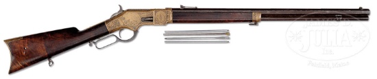 EXTRAORDINARY AND WELL KNOWN WINCHESTER MODEL 1866 LEVER ACTION