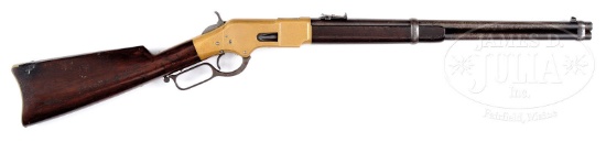 FINE LATE WINCHESTER MODEL 1866 SADDLE RING CARBINE.