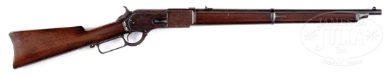 SCARCE WINCHESTER MODEL 1876 OPEN TOP SADDLE RING CARBINE