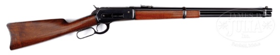 SCARCE WINCHESTER MODEL 1886 SADDLE RING CARBINE.