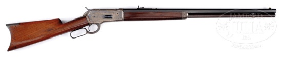 EARLY WINCHESTER MODEL 1886 LEVER ACTION RIFLE WITH FACTORY