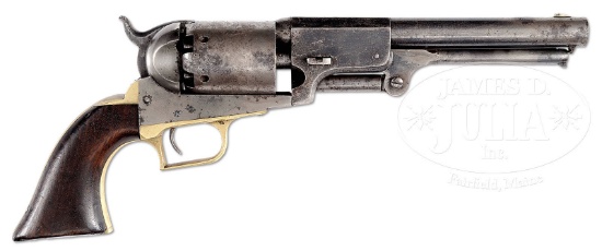 RARE PRE-FIRST MODEL 1847 WALKER REPLACEMENT DRAGOON PERCUSSION REVOLVER.