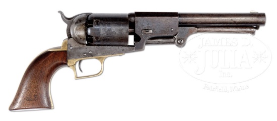 FINE COLT 2ND MODEL MARTIAL DRAGOON PERCUSSION REVOLVER IDENTIFIED