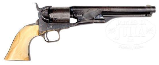 VERY FINE EARLY COLT MODEL 1861 NAVY PERCUSSION REVOLVER