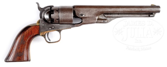 EXTREMELY RARE EARLY COLT MODEL 1860 7-1/2" ARMY WITH