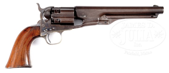 VERY RARE FIRST YEAR PRODUCTION COLT MODEL 1860 FLUTED