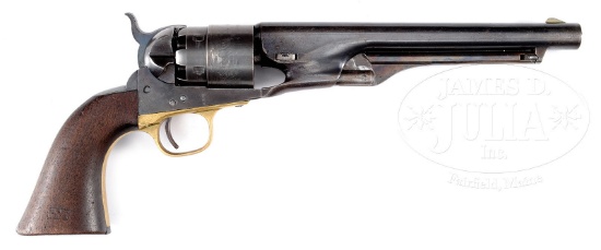 EXTREMELY FINE CIVIL WAR MARTIALLY MARKED COLT MODEL 1860