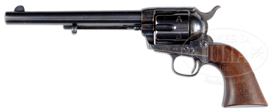 EXCEPTIONAL CLARK INSPECTED COLT CAVALRY SINGLE ACTION ARMY REVOLVER.