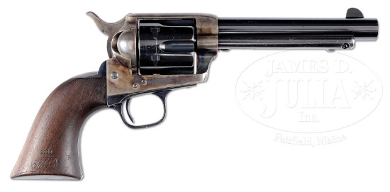 EXTREMELY FINE COLT ARTILLERY SINGLE ACTION REVOLVER WITH FACTORY