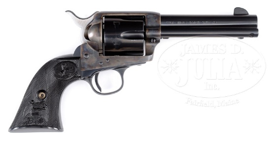COLT SINGLE ACTION ARMY REVOLVER WITH 2-PIECE EAGLE GRIPS