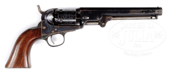 EXCEPTIONAL 6? COLT MODEL 1849 POCKET PERCUSSION REVOLVER INSCRIBED
