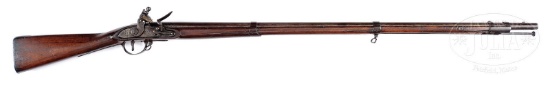 RARE 1812 DATED HARPERS FERRY MODEL 1795 FLINTLOCK MUSKET.