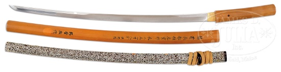 IMPORTANT JAPANESE SAMURAI SWORD, TACHI.