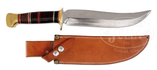 EXTREMELY RARE SCAGEL CAMP KNIFE IN MINT CONDITION WITH