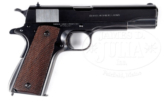 *VERY RARE TRANSITION COLT MODEL 1911/1911A-1 MILITARY SEMI-AUTO PISTOL.