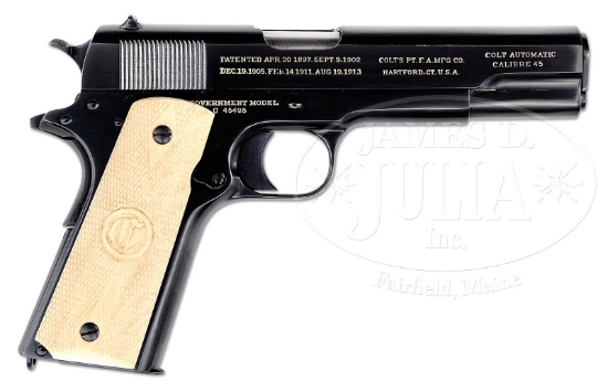 *FACTORY PRESENTATION 1911 COLT GOVERNMENT MODEL PISTOL.