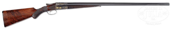 *EXTREMELY RARE A. H. FOX FE SHOTGUN WITH DOUBLE