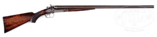GRADE 1 PARKER HAMMER SHOTGUN WITH LAMINATED STEEL BARRELS
