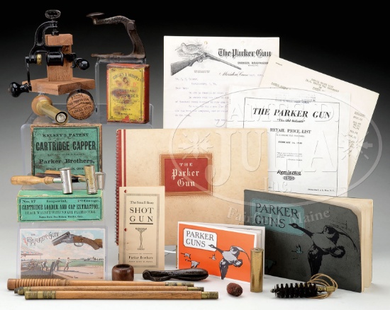 INTRIGUING LOT OF PARKER BROTHERS RELATED AND HISTORICAL ITEMS